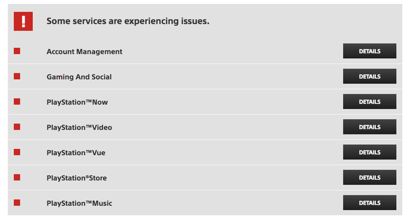 Illustration for article titled Like The Rest Of The Internet, PSN Has Been Struggling Today